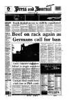 Aberdeen Press and Journal Saturday 03 August 1996 Page 1