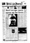 Aberdeen Press and Journal Tuesday 22 October 1996 Page 1