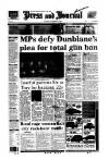 Aberdeen Press and Journal Tuesday 19 November 1996 Page 1
