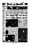 Aberdeen Press and Journal Monday 23 December 1996 Page 1