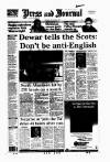 Aberdeen Press and Journal Thursday 19 November 1998 Page 1