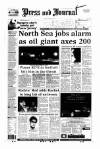 Aberdeen Press and Journal Friday 08 January 1999 Page 1