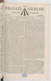 Broad Arrow Saturday 13 February 1869 Page 1