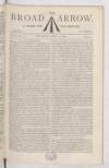 Broad Arrow Saturday 17 April 1869 Page 1
