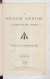 Broad Arrow Saturday 03 July 1869 Page 1