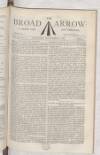 Broad Arrow Saturday 04 September 1869 Page 1
