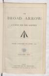 Broad Arrow Saturday 01 January 1876 Page 1