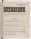 New Crusader Friday 05 April 1918 Page 1