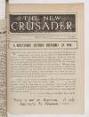 New Crusader Friday 24 May 1918 Page 1