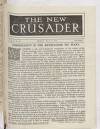 New Crusader Friday 31 May 1918 Page 1