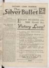 Silver Bullet Wednesday 02 July 1919 Page 1