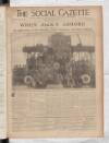 Social Gazette Saturday 26 March 1910 Page 1