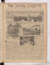 Social Gazette Saturday 22 January 1910 Page 1