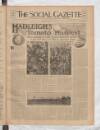 Social Gazette Saturday 03 September 1910 Page 1