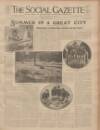 Social Gazette Saturday 05 August 1911 Page 1