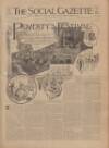 Social Gazette Saturday 19 October 1912 Page 1