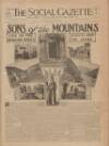 Social Gazette Saturday 09 November 1912 Page 1