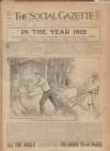 Social Gazette Saturday 28 December 1912 Page 1