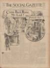 Social Gazette Saturday 25 January 1913 Page 1
