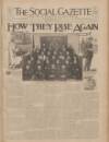 Social Gazette Saturday 29 March 1913 Page 1