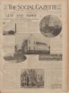 Social Gazette Saturday 19 July 1913 Page 1