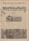 Social Gazette Saturday 13 September 1913 Page 1