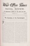 War Office Times and Naval Review Wednesday 01 February 1911 Page 2