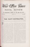 War Office Times and Naval Review Wednesday 01 March 1911 Page 3