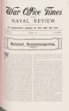 War Office Times and Naval Review Thursday 01 June 1911 Page 2