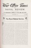 War Office Times and Naval Review Friday 01 September 1911 Page 3