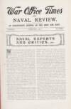 War Office Times and Naval Review Thursday 15 February 1912 Page 3