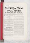 War Office Times and Naval Review Friday 15 August 1913 Page 3