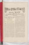 War Office Times and Naval Review Wednesday 15 July 1914 Page 3