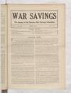War Savings Friday 01 June 1917 Page 1