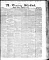 London Evening Standard Monday 11 February 1861 Page 1