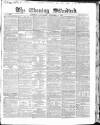 London Evening Standard Saturday 05 October 1861 Page 1