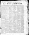 London Evening Standard Wednesday 05 November 1862 Page 1