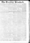 London Evening Standard Monday 11 June 1866 Page 1