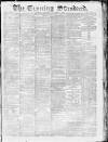 London Evening Standard Saturday 07 November 1868 Page 1