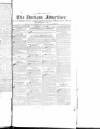 Durham County Advertiser Friday 17 May 1833 Page 1