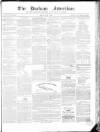 Durham County Advertiser Friday 01 June 1849 Page 1