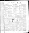 Durham County Advertiser Friday 29 October 1852 Page 1