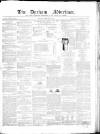 Durham County Advertiser Friday 04 February 1853 Page 1