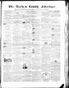 Durham County Advertiser Friday 22 January 1858 Page 1