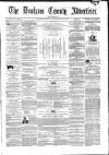 Durham County Advertiser Friday 22 November 1861 Page 1