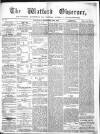 Watford Observer Saturday 26 September 1863 Page 1