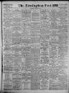 Birmingham Daily Post Saturday 09 August 1924 Page 1