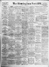 Birmingham Daily Post Monday 03 November 1924 Page 1