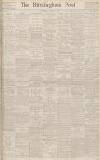 Birmingham Daily Post Wednesday 09 August 1939 Page 1