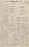 Birmingham Daily Post Thursday 02 November 1939 Page 1